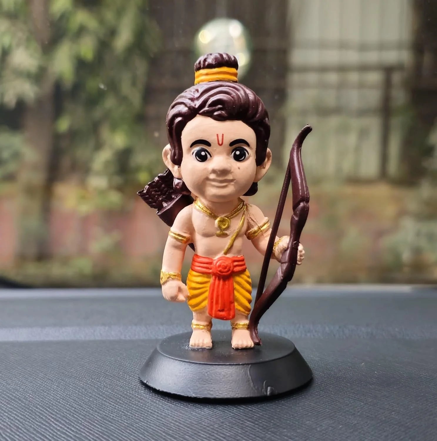 5003 Lord Shree RAM Ji Idol for Car Dashboard, Office Table,Home Decor| Little Dhanush Teer Kaman Figurin