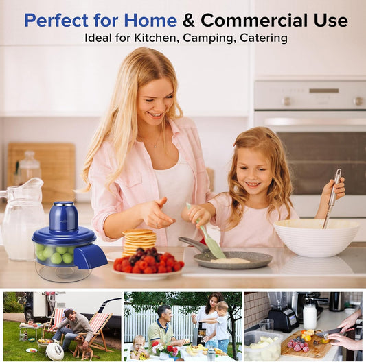 20173 Automatic Grape Peeler Machine, Electric Small Fruit Peeler, Kitchen Gadget for Grape, Cherry Tomato, Garlic, Home Use Skin Remover Tool