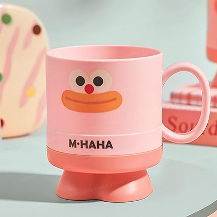 3008 Milk Mug for Kids – 390 Ml; Unbreakable Mug for Kids, Milk Mugs for Kids Unbreakable - Milk Drinking Cup for Kids {Random Color}