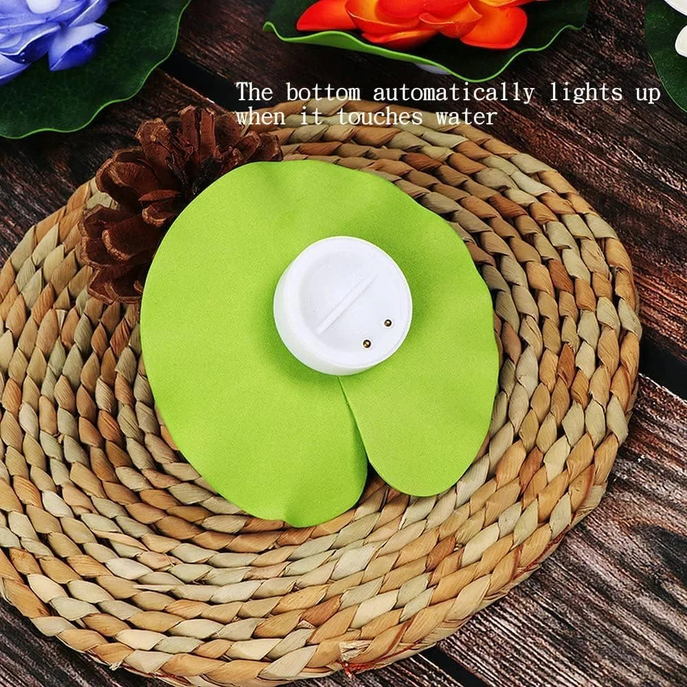 3015 (6 pcs) Smokeless Lotus Flowers Sensor Led Candles