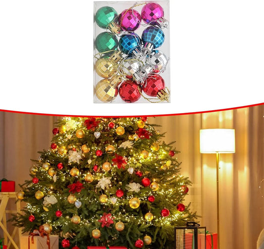 8065 Christmas 12Pcs Ball Ornaments