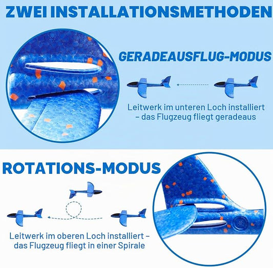 21056 Aeroplane toy, Foam aeroplane for children toy | For outdoor flyers, planes airplane throwing gliders, children's day gifts, boy girl birthday gifts
