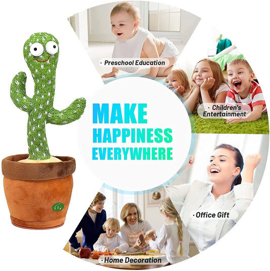 1202 Talking-Green Cactus Toy