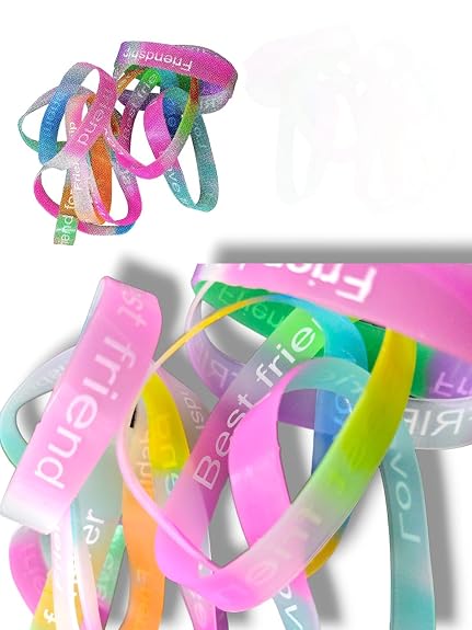 20808 {90 Pcs} Friendship Band, Friendship day band, Resham Silk Thread Fancy for Friendship Day Pack Multicolor Band for Girls and Boys