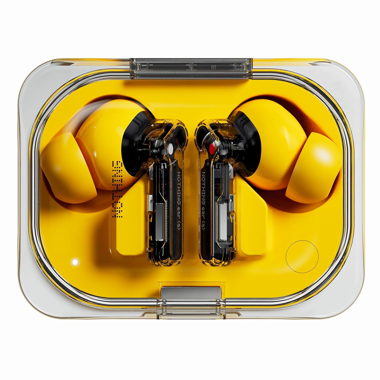 20432 Nothing Ear (a) Wireless Earbuds, 45dB Hybrid Noise Cancelling, Hi-Res Audio, Advanced Equaliser, Dual Connect, 6 Mics, 42.5H Playtime, Bluetooth Yellow