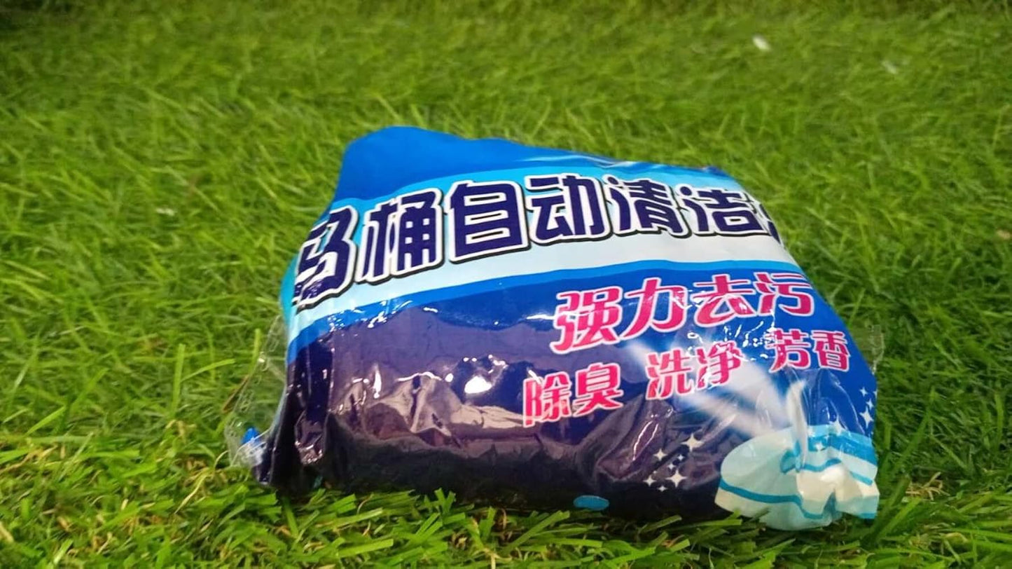 20168 Blue Bubble Toilet Bowring Toilets, (10pc) Toilet Cleaners Powerful Decontamination Durable Bathroom