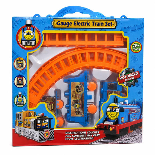 ZY-877-33 Battery Operated Train Set for Kids with Track | Electric Motorized Toy Train | Toy Train with Track Set for Boys Girls | Train Track Set for Kids Indoor Gift