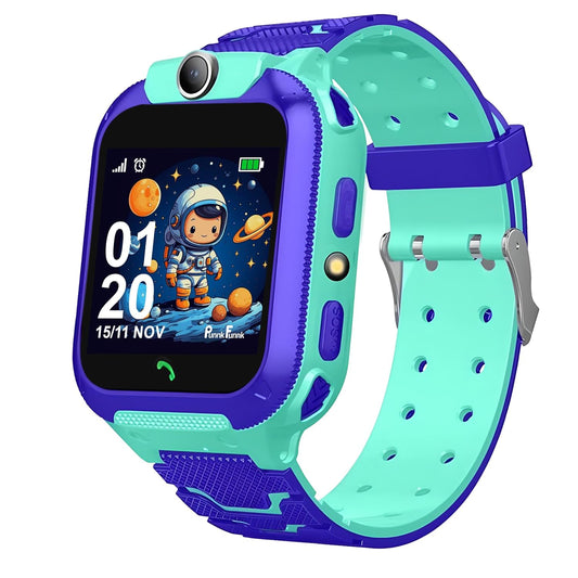 20345 Sim Card Watch , GPS Watch for Kids | Calling Smartwatch for Kid | Touch Screen, SOS, Voice Chat Camera| Kids Smart Watch for Boys & Girls | Long Battery Life | Water Resistance, UNISEX