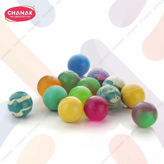 10675 Crazy Bouncing Balls, 24 Bouncing Balls in Card for Kids, Colorful Crazy Balls for Kids
