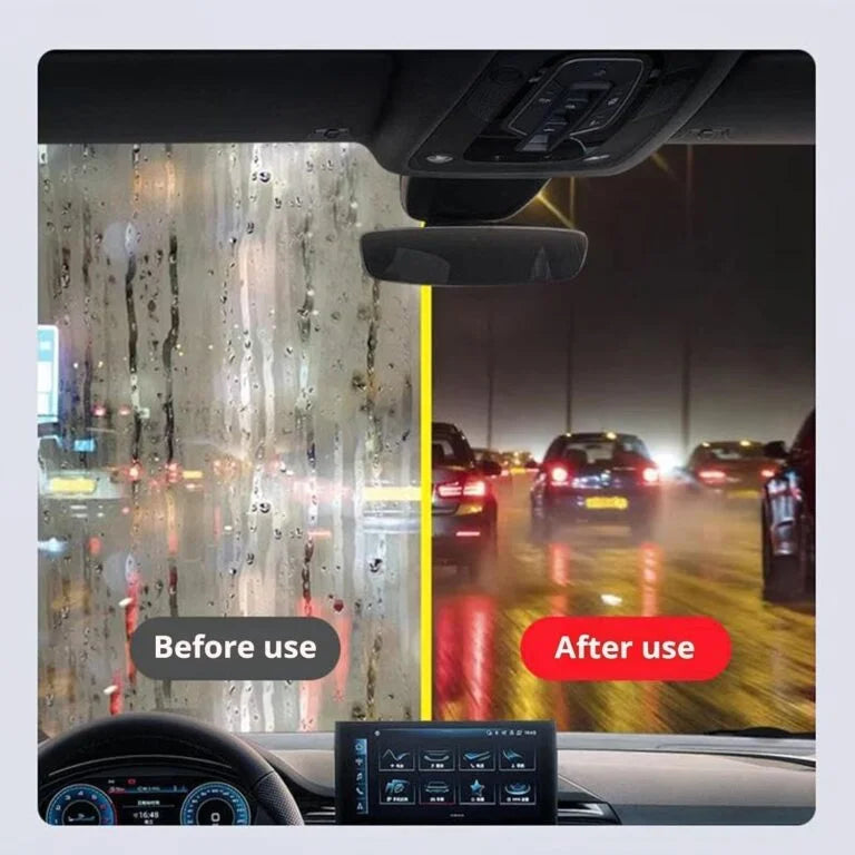 10516 Automotive Oil Film Cleaning Brush, Glass Cleaning Board, Car Glass Oil Film Removal Cleaner