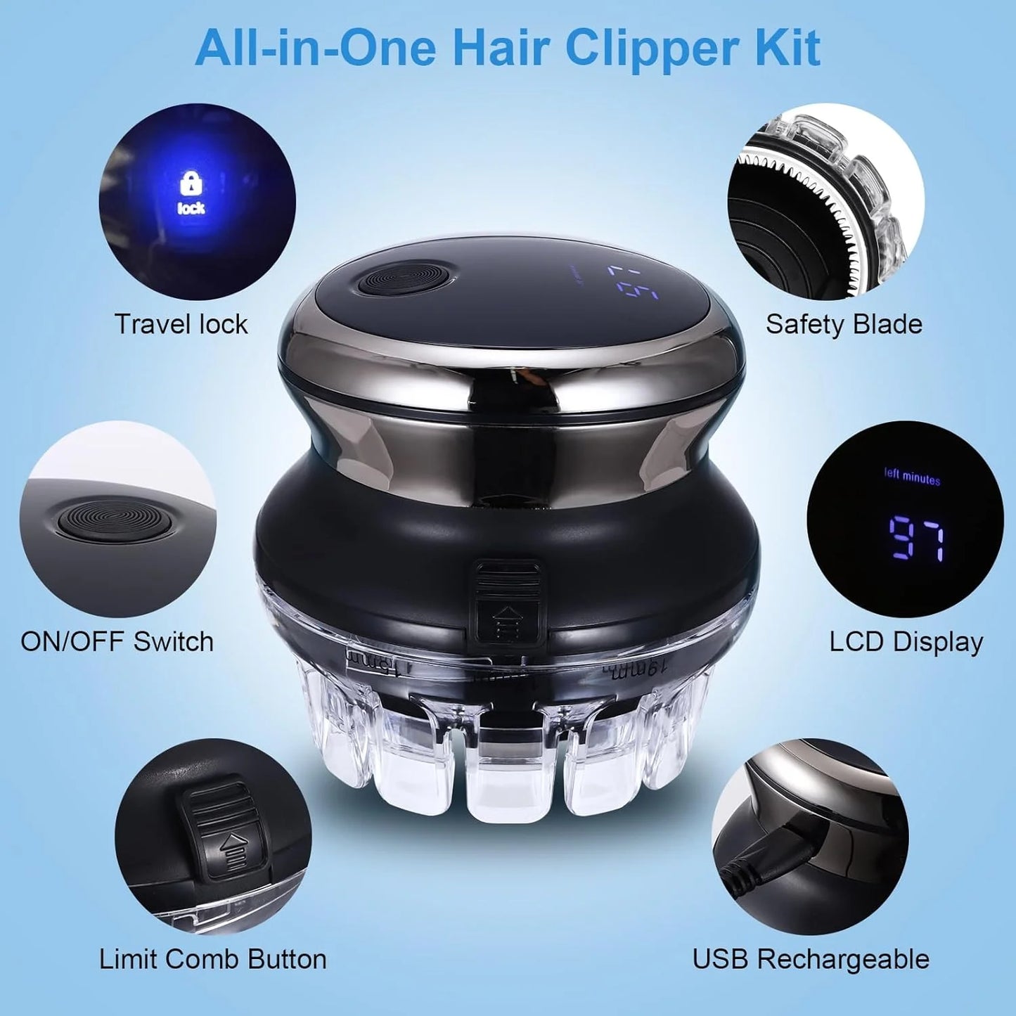 9059 Hair Short Clipper for Home Salon