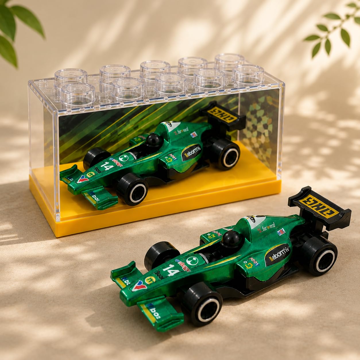 64222 Premium Die Cast Toy Racing Car for Kids, Formula Style Alloy Metal Model with Realistic Open Wheel Design, Gift for Boys and Car Collectors