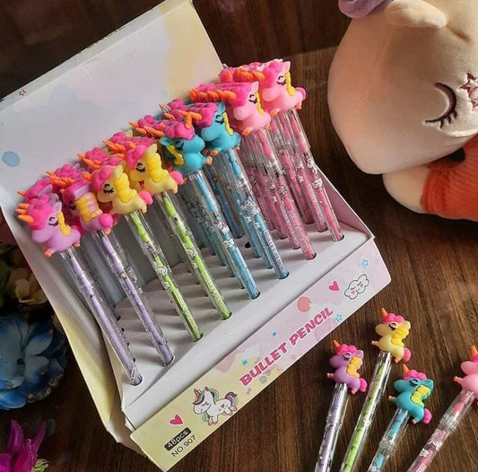 3052 (12pcs)Dhakka Pencil For Kids Cartoon