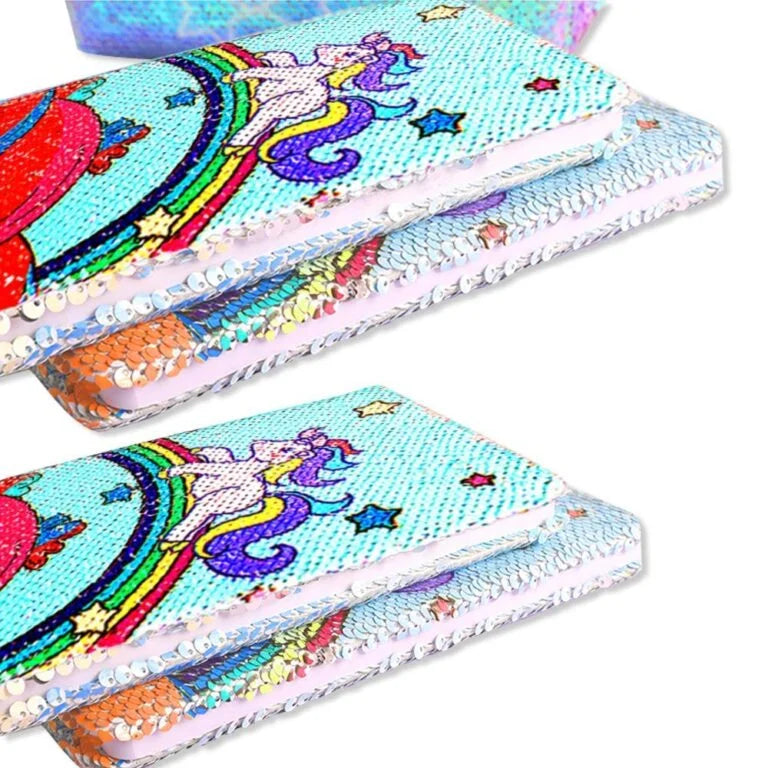 5071 Stylish Colourful Sequins Magic Diary (Multicolour)