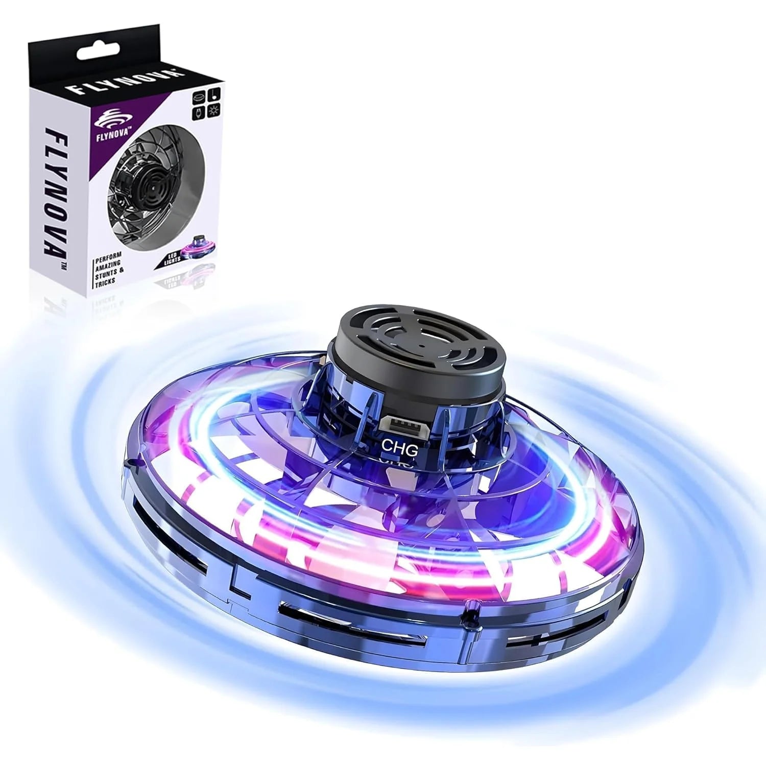 XC-998 Best Hand Spinner I Fingertip Upgrade Flight I Mini UFO Flying Spinner for Adults