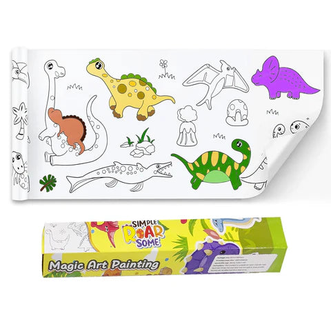 CD8810 Magic Art Painting Roll for Creative Projects Painting Drawing Paper Roll Early Educational Toys for Kids
