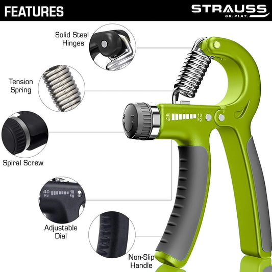 PX-701 Strauss Adjustable Hand Grip Strengthener {Multicolor}