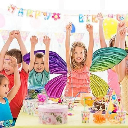 20190 Fairy Princess Wearable Butterfly Wings Foil Party Decoration Balloon for Children