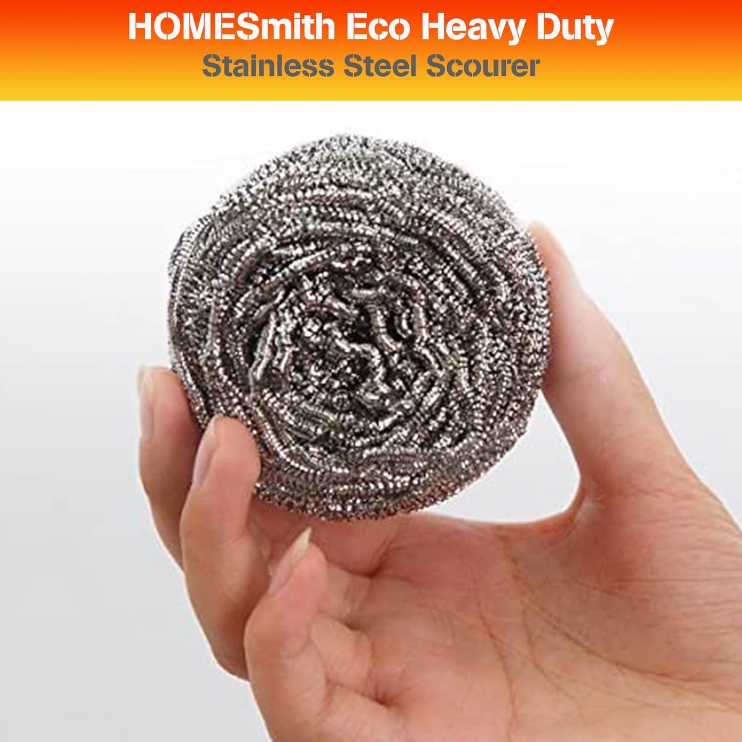 20525 {pack of 12} Stainless Steel Wool Cleaning Scourer