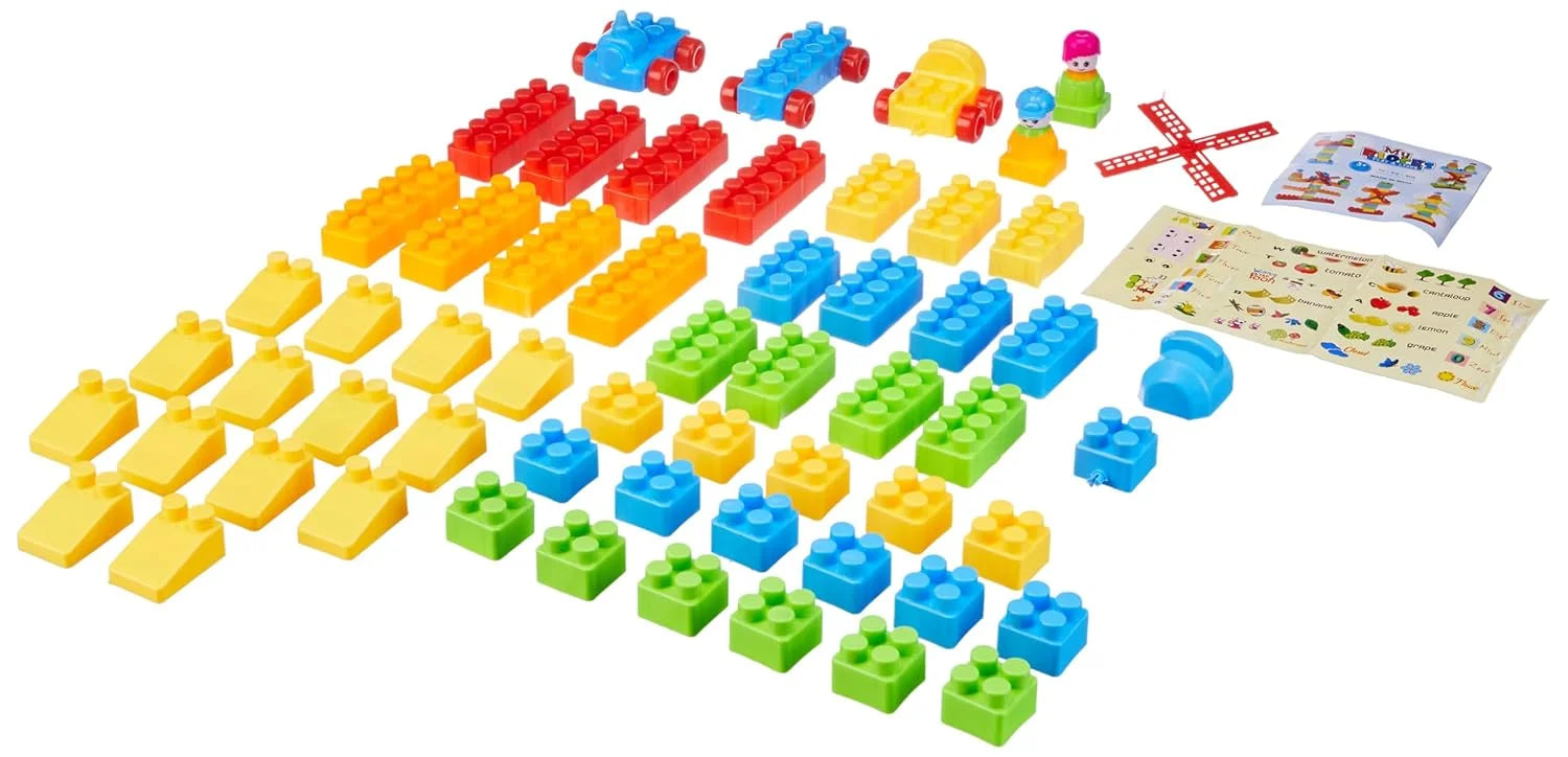 20139 Wizplex WizToy DIY Plastic Building Blocks for Kids| Puzzle Games for Kids|