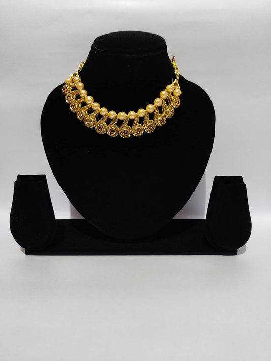 20377 Heavy Velvet Jewellery Necklace Earring Display Stand