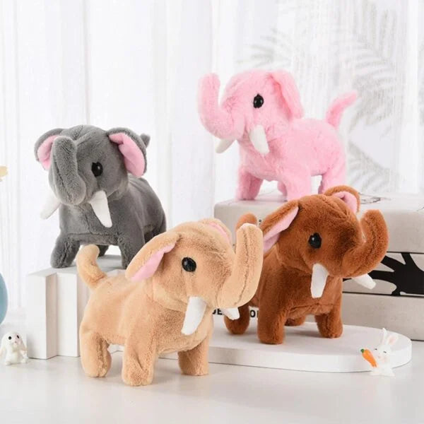 20083 Funny Electronic Pet Elephant Figures Interactive for Birthday Gifts Toddler Multicolor | Animals |