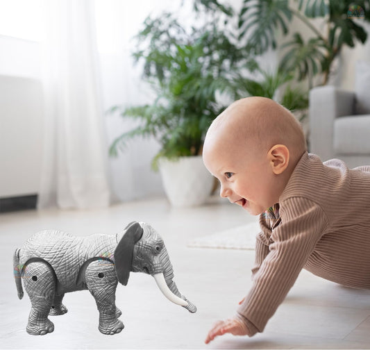 DW-002 Kid’s Musical and Walking Elephant Battery Operated Toy