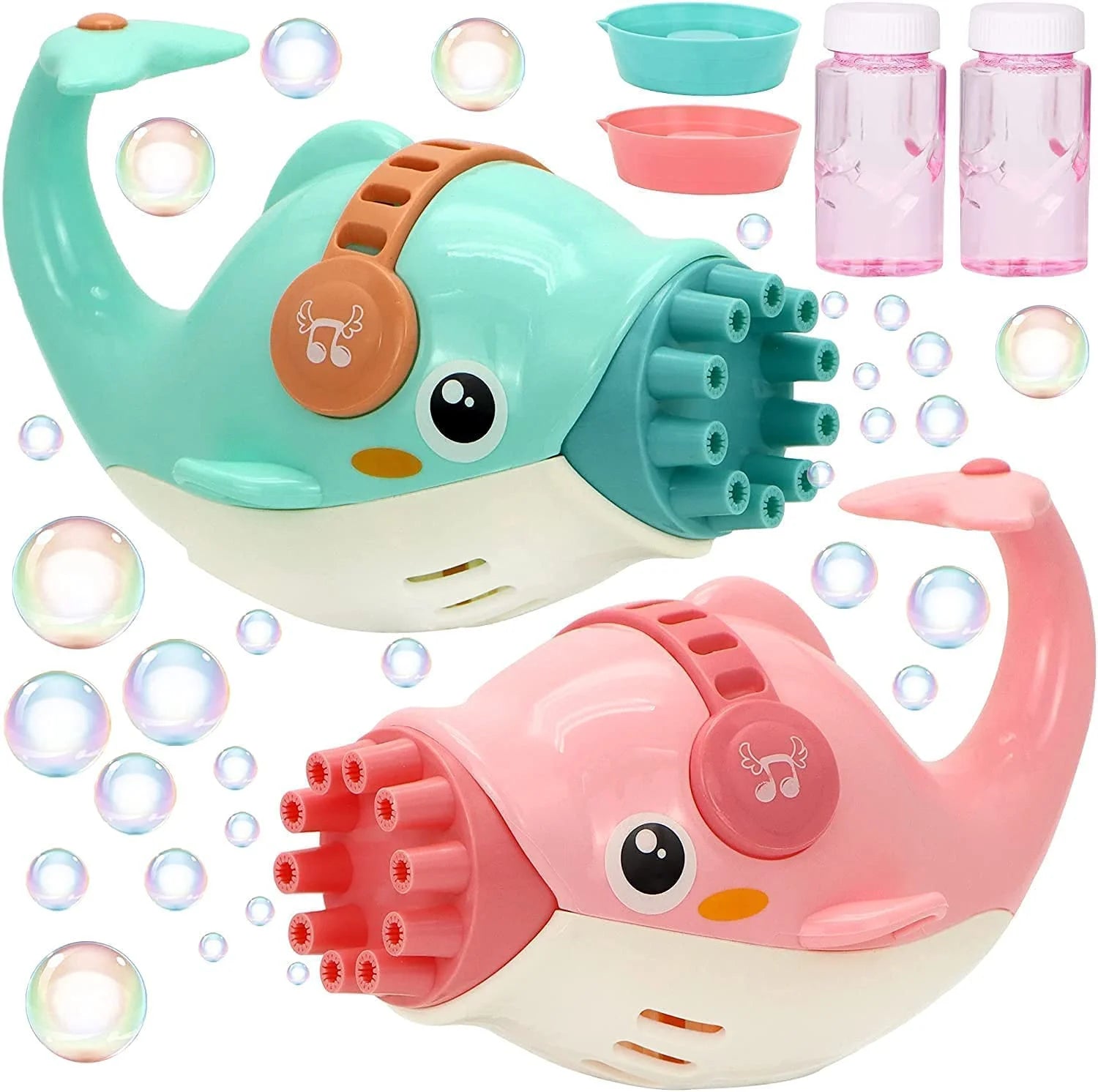 4044 Dolphin Gatling Bubble Gun 10 Holes