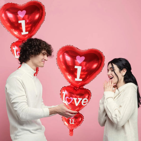 10208 – I Love You Foil Balloons 32 inch