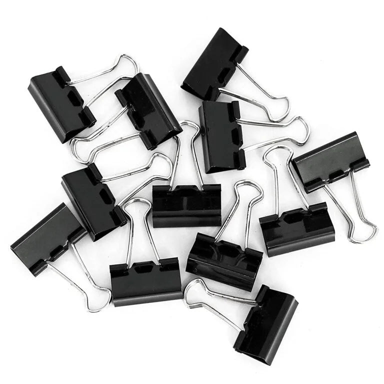 80025( 6 box ) 25 mm Binder clips (72 clips)