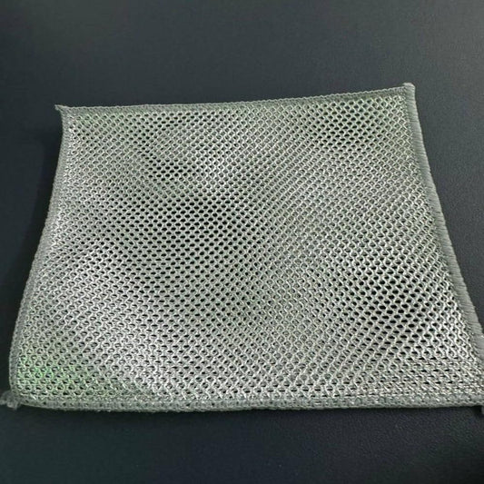 20204 {Pack of 10} Non Scratch Dish wash Cloth 5 Pack Double Layer Heavy Multipurpose Wire Dishwashing Rags for Wet and Dry