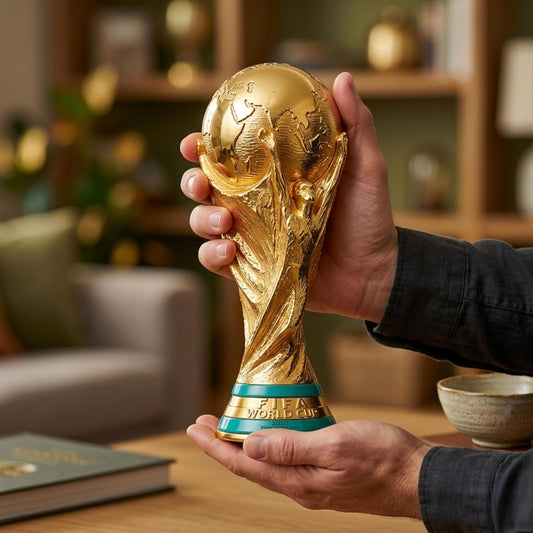 198-2 Football Trophy for Winners | Football Champion Trophy Eco-Friendly PLA Material, Biodegradable Soccer Trophy for Tournament, League & Championship Awards