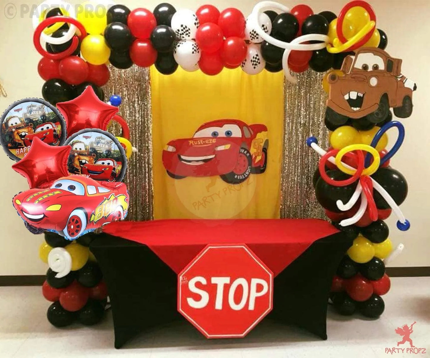 10169 Car Theme Foil Balloon – Set of 5 Pcs