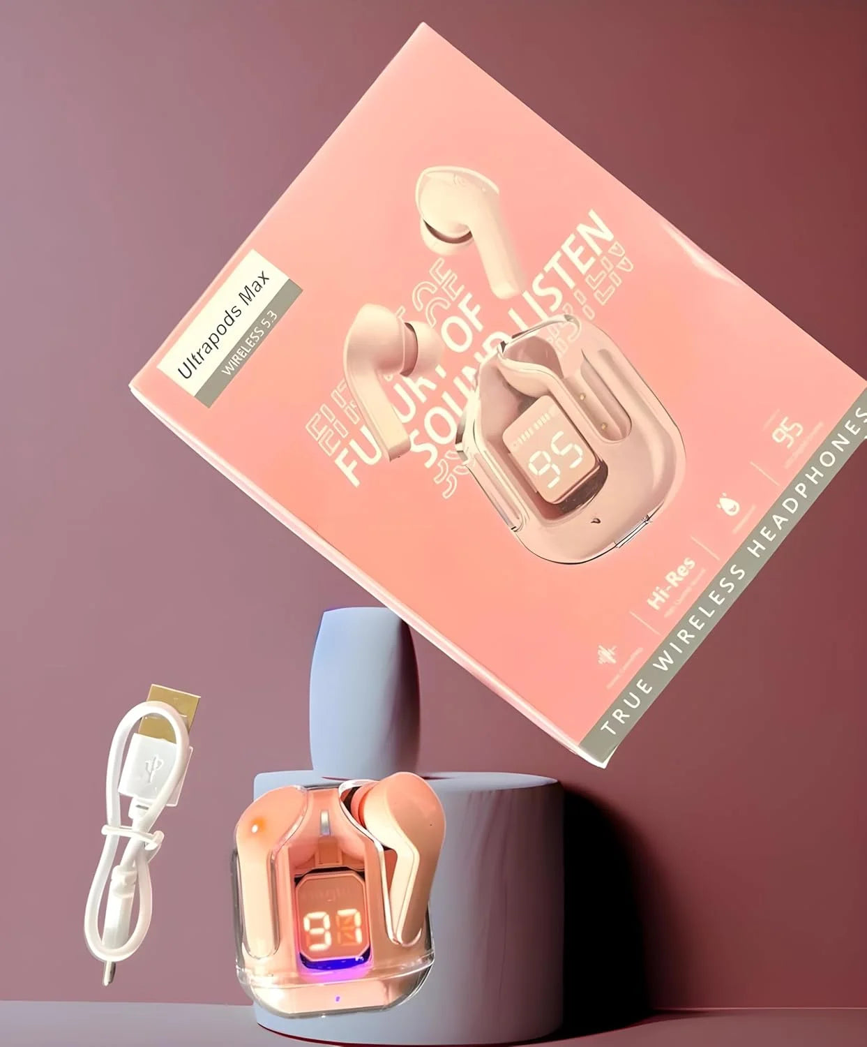 5069 Crystal Wireless Buds Uitrapods Max