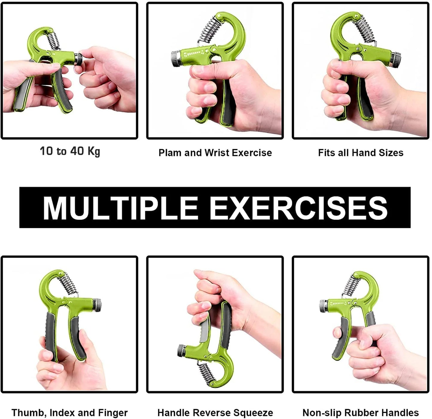 PX-701 Strauss Adjustable Hand Grip Strengthener {Multicolor}