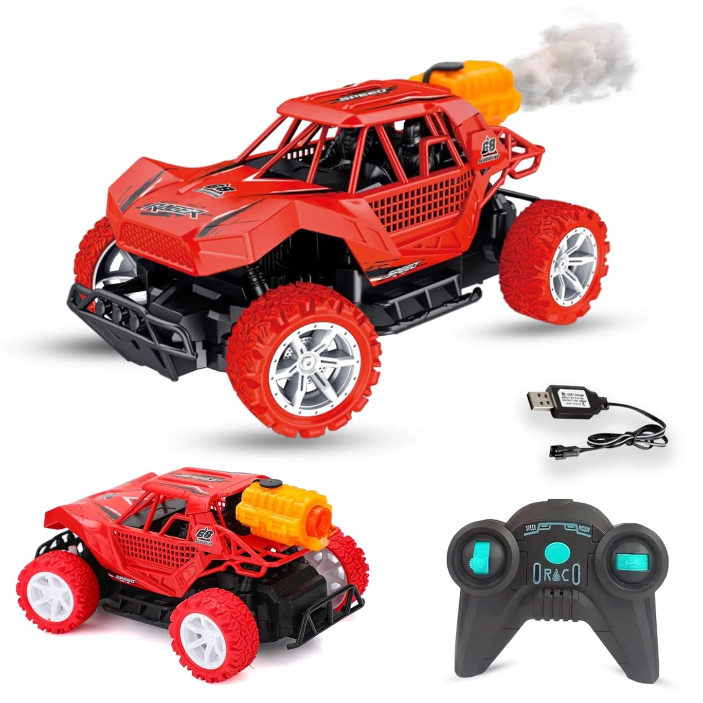 9090 Climbing Spray smoke Rechargeable Car