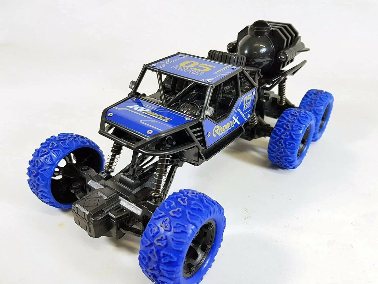 ITW-2036/ 6 Wheel Smoking Rock Crawler Car Toy 2.4GHZ RC Spray Car Remote Control Mist Spray Car for Kids {Multicolours}