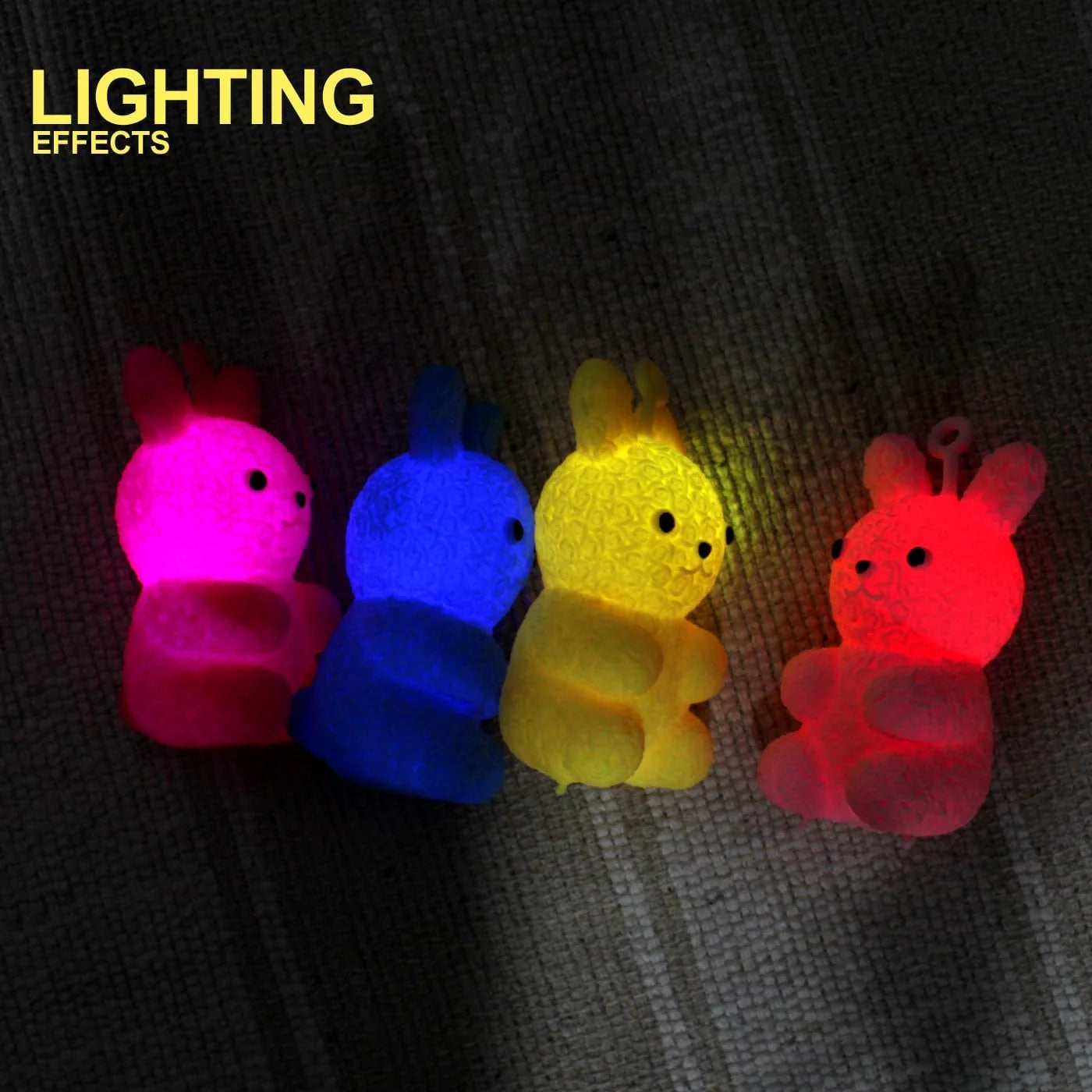 11139 Bunny Night Light for Kids, Cute for Nursery Cute Toy ,Kawaii Squishy Silicone Bunny Touch Lights