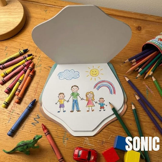 CD7720 3D Cute Animal Drawing Book for Kids