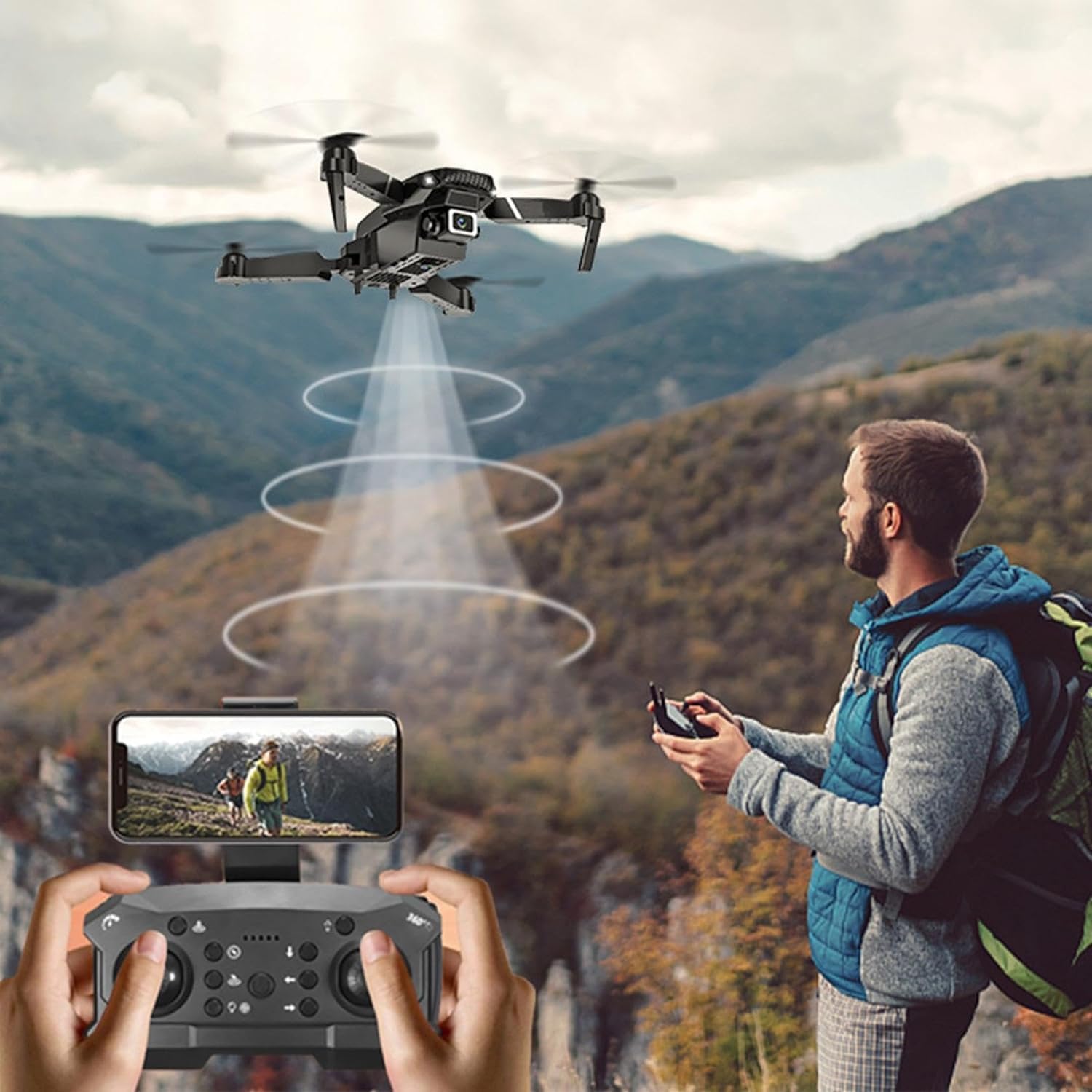 E88-Pro-Drone-with-4K-Camera-WiFi-FPV-1080P-HD-Dual-Foldable-RC-Quadcopter-Altitude-Hold-Headless-Mode-Visual-Positioning-Auto-Return-App-Control