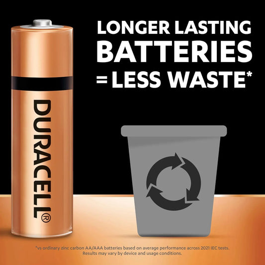 3053 Duracell Alkaline AA Batteries, Pack of 10