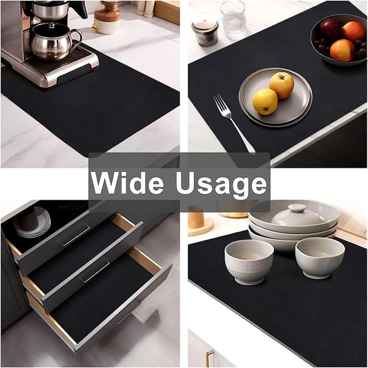 10525 Heavy Dish Drying Mat for Kitchen Water Absorbing mat for Kitchen item