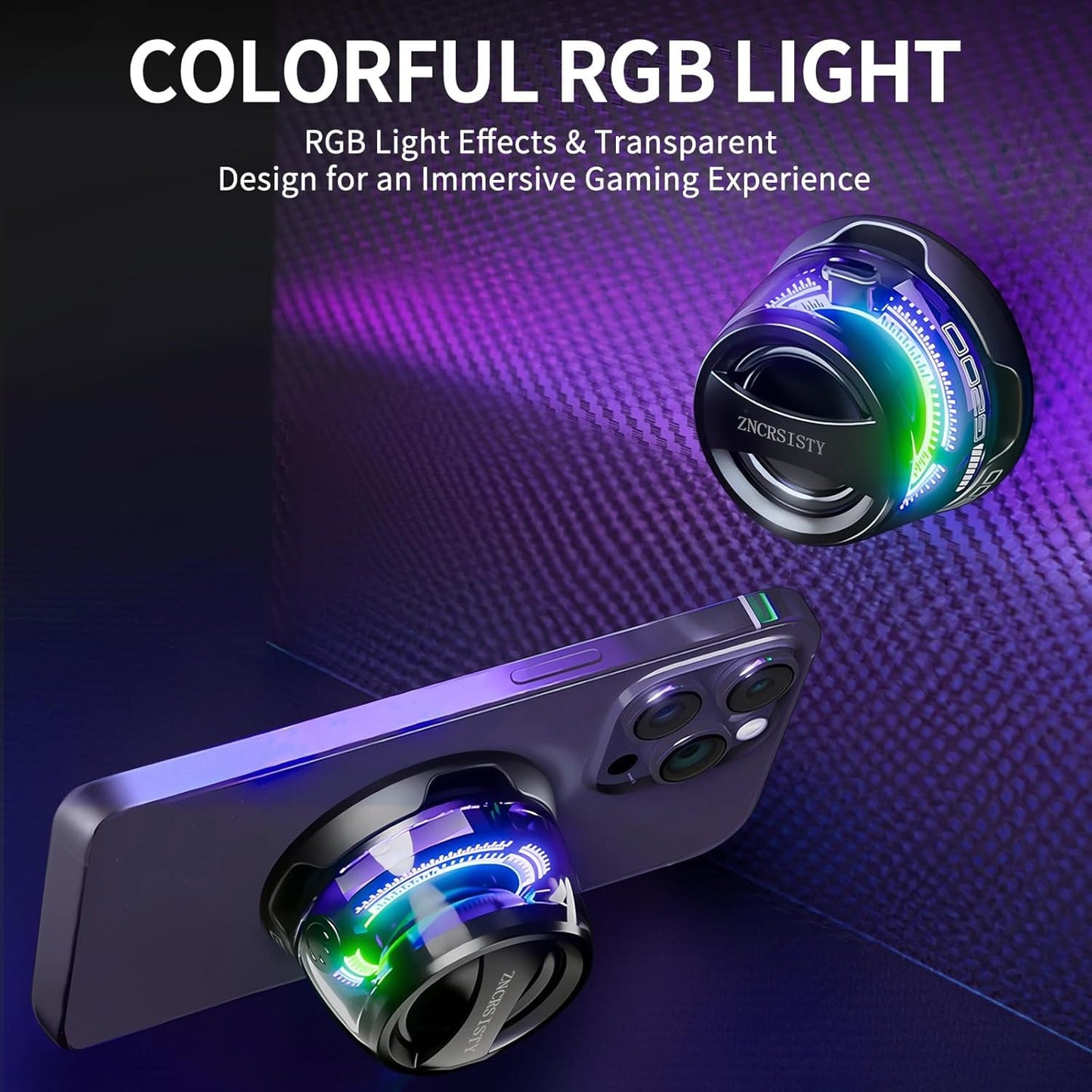 G200 Magnetic Bluetooth Speaker with RGB Lights Portable Mini Wireless 3D Surround Sound Waterproof Pocket Size Multifunctional 2 in 1 Phone Stand for iPhone, Android