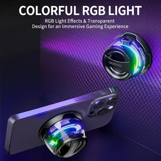 G200 Magnetic Bluetooth Speaker with RGB Lights Portable Mini Wireless 3D Surround Sound Waterproof Pocket Size Multifunctional 2 in 1 Phone Stand for iPhone, Android