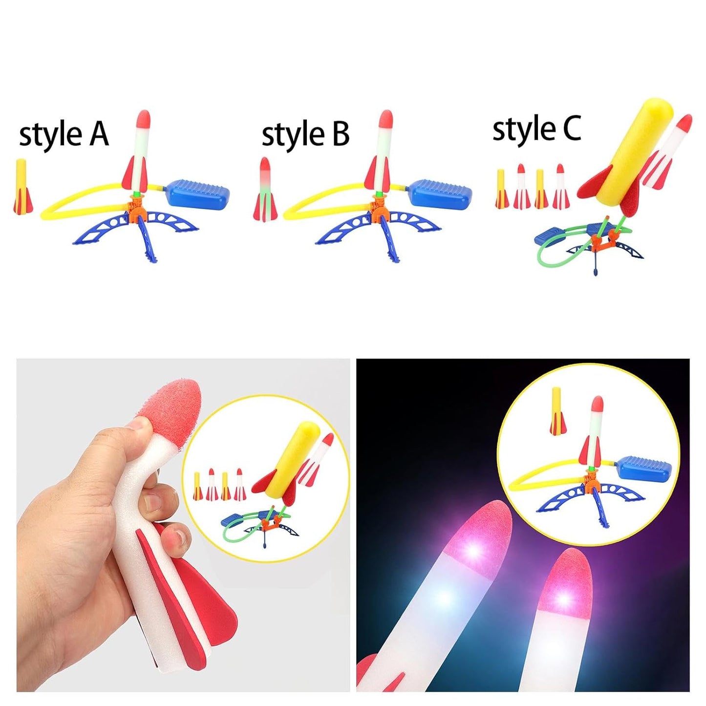 T802A Stomp Rocket Kids Toy