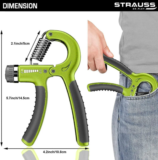 PX-701 Strauss Adjustable Hand Grip Strengthener {Multicolor}