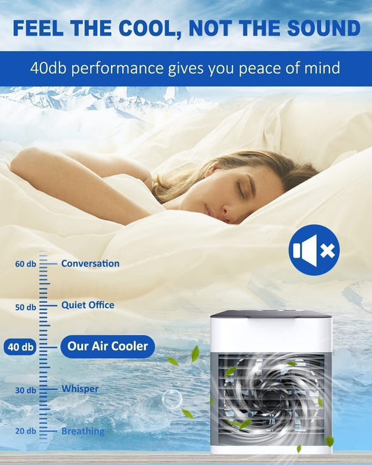 010468 Desktop Spray Fan Multipurpose Misting Humidifier for Office Outdoor Camping | Home Improvement | Heating, Cooling & Air