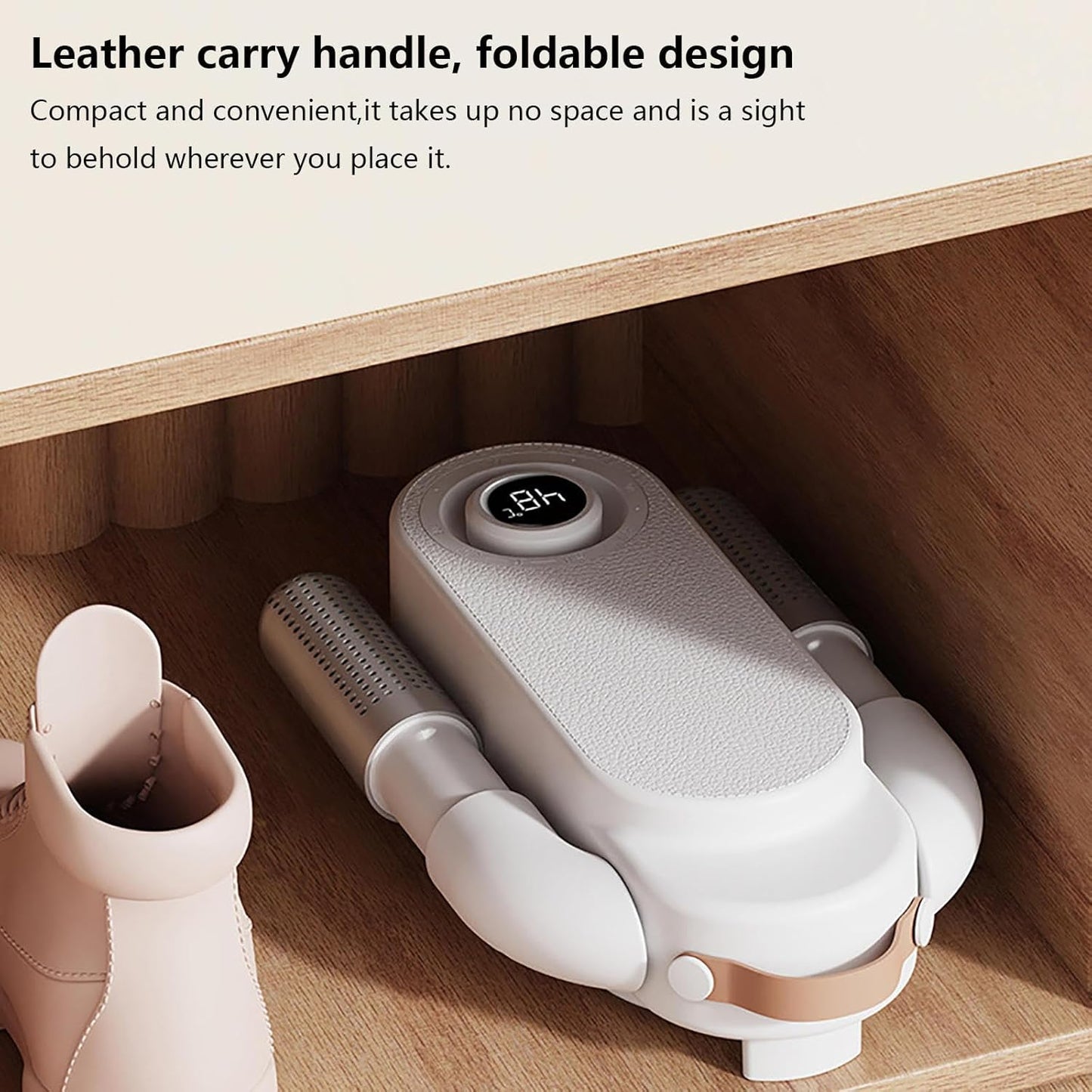 10841 Shoe Dryer with Timing Function Smart Boot Dryer for Socks Gloves Snow Boots