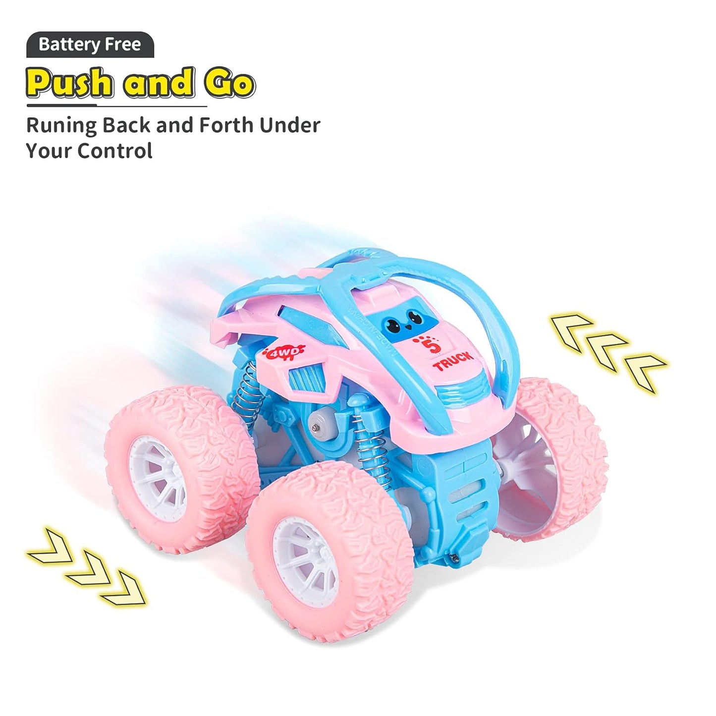 KT-0000 Vehicle Monster Trucks for Toddlers Toys {Multicolor}