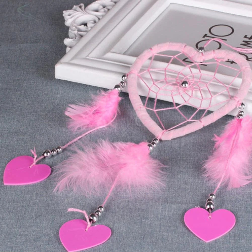 5033 Handmade Dream Catcher Net Random colour